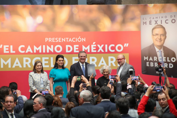 Marcelo Ebrard presenta su libro “El Camino de México” rumbo al 2024