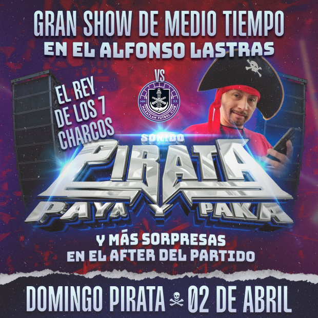 Sonido Pirata llega a la Liga MX.