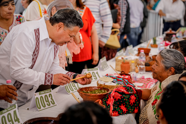 Realizan en Hidalgo la 42ª Muestra Gastronómica de Santiago de Anaya, con ingredientes exóticos de la región