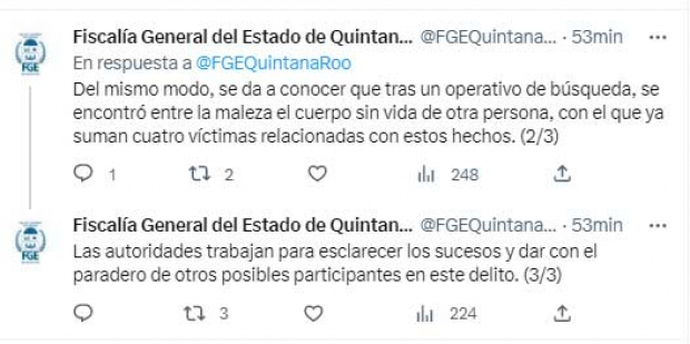 Fiscalía Quintana Roo