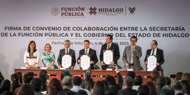 Este convenio reitera el compromiso del gobierno de Menchaca Salazar, de consolidarse como una administración pública responsable.