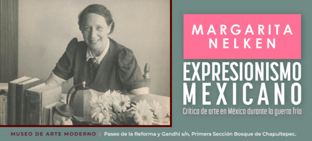 Póster de la exposición 'Margarita Nelken y el expresionismo mexicano'.