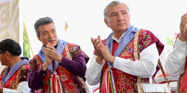 El mandatario agradeció al Presidente Andrés Manuel López Obrador por incluir a todas y todos en el progreso del país y por apoyar a las familias campesinas de Chiapas.