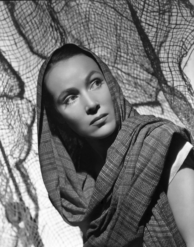 Dolores del Río, en 1944, bajo la lente del fotógrafo.
