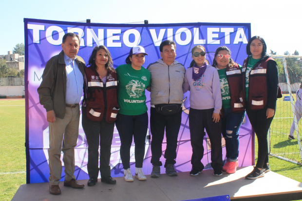 El Torneo Violeta se organiza en apoyo a las mujeres.