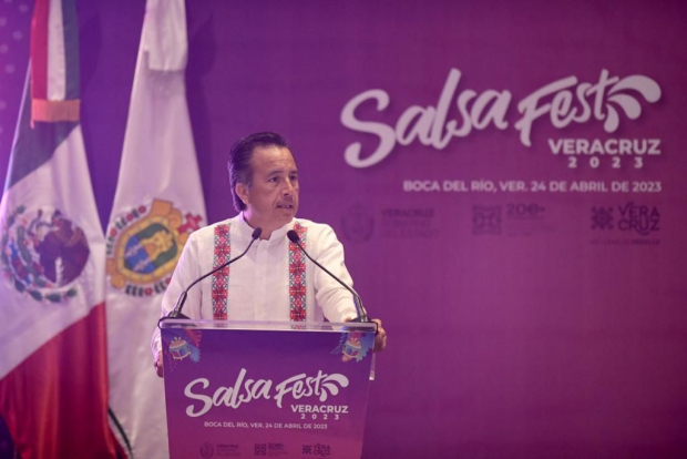 El Gobernador de Veracruz, Cuitláhuac García.