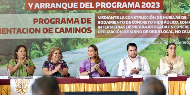 La gobernadora Evelyn Salgado Pineda firmó un convenio de coordinación con alcaldesas y alcaldes de 23 municipios de La Montaña y parte de la Costa Chica