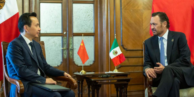 “China debe ser en este momento estratégica", dijo el gobernador de Querétaro.
