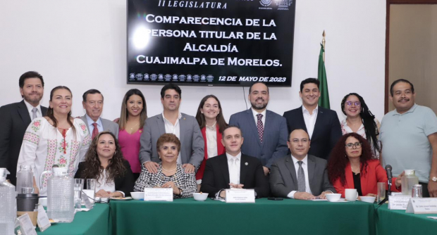 Adrián Rubalcava recibió el reconocimiento de los diputados como el responsable del mejoramiento de la seguridad en alcaldía Cuajimalpa.