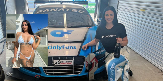 Renee Gracie es una piloto australiana que ha ganado muchos seguidores en redes sociales por su cuenta de OnlyFans