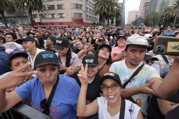 más de 35 mil personas disfrutaron de Intocable en el Monumento a la Revolución
