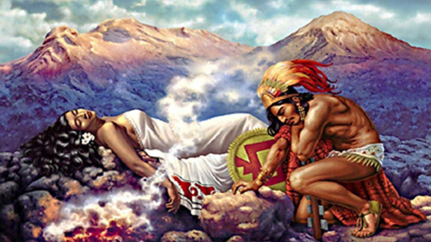 La leyenda del Popocatépetl e Iztaccíhuatl sigue vigente.
