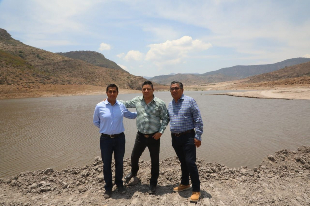 Ricardo Gallardo cumple con rescate de presa El Peaje, en San Luis Potosí