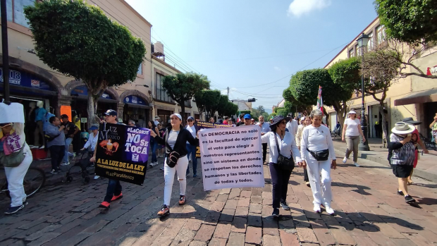 En Querétaro participaron alrededor de 500 personas.