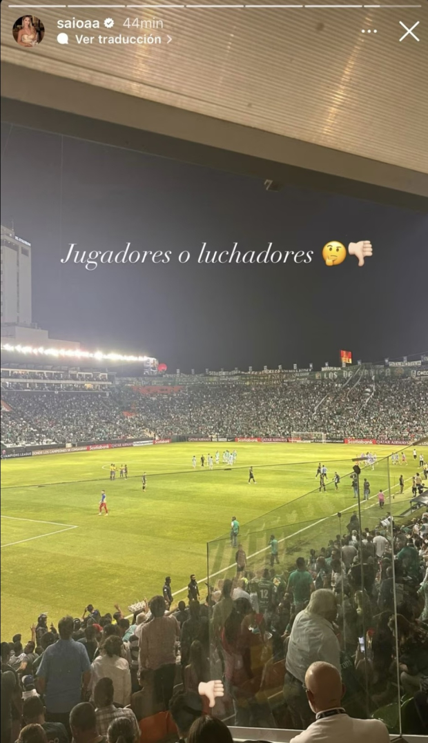 Historia de Instagram partido Concachampions