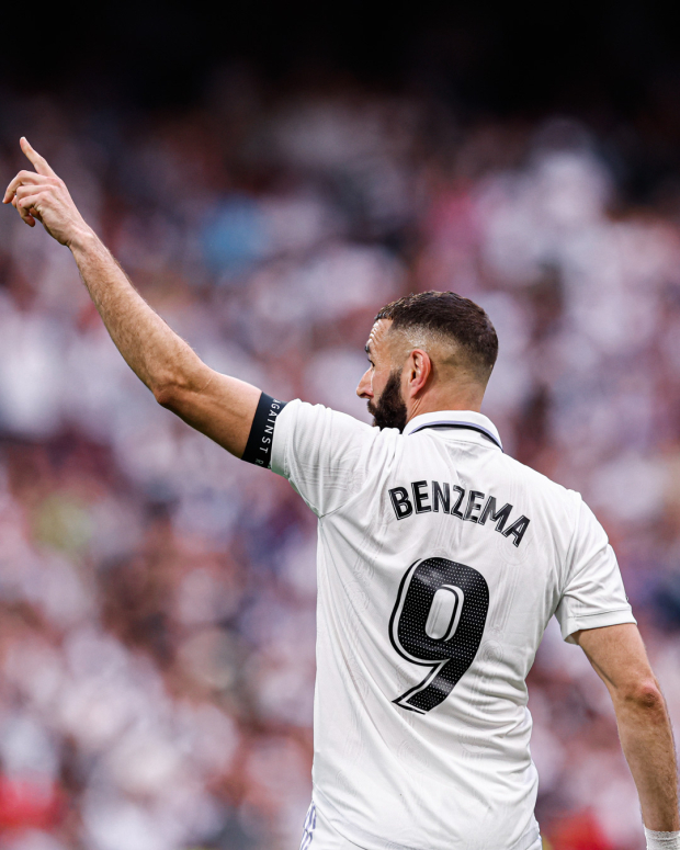 Karim Benzema anotó gol en su último partido con el Real Madrid
