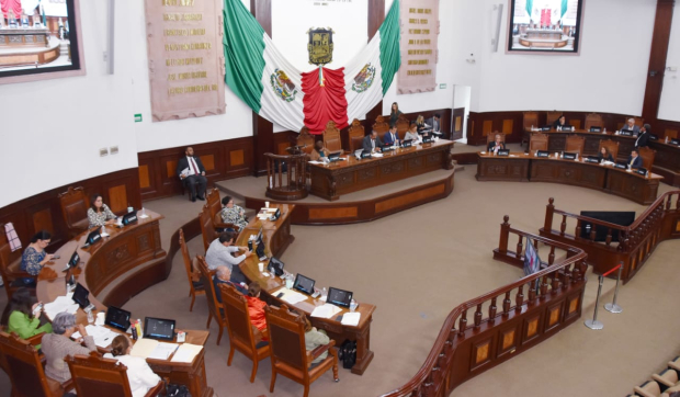 Diputados durante una sesión en el Congreso de Coahuila en una foto de archivo.