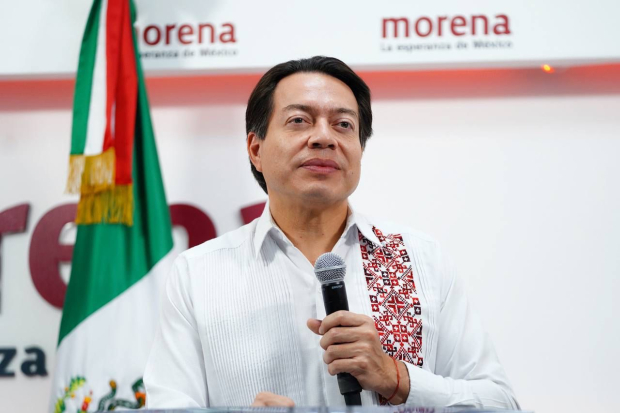 El presidente nacional de Morena, Mario Delgado, destacó que es mucho lo que ha logrado el partido en estos años