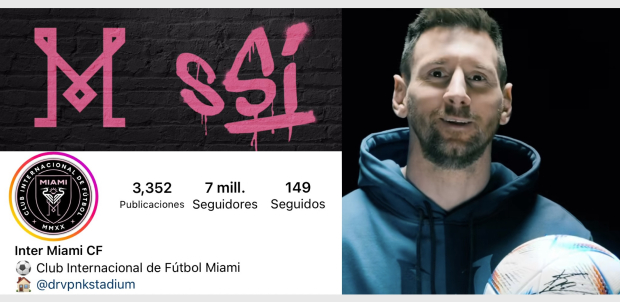 Efecto Messi Inter Miami