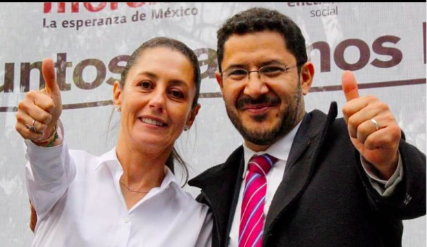 Martí Batres ocupará el cargo de Claudia Sheinbaum Pardo mientras ella participa en el proceso de selección de candidato de Morena.