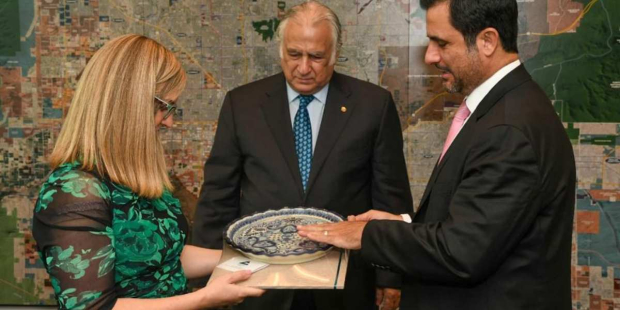 Miguel Torruco se reunió con la alcaldesa de Phoenix, Kate Gallego