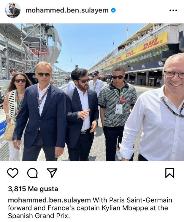 Mohammed Ben Sulayem Gran Premio de España 2023