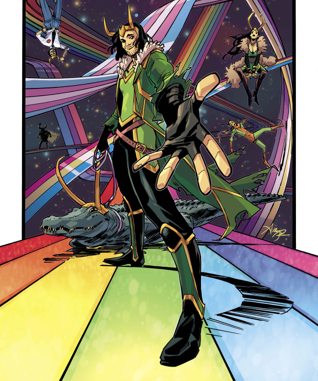 Loki es canónicamente bisexual.