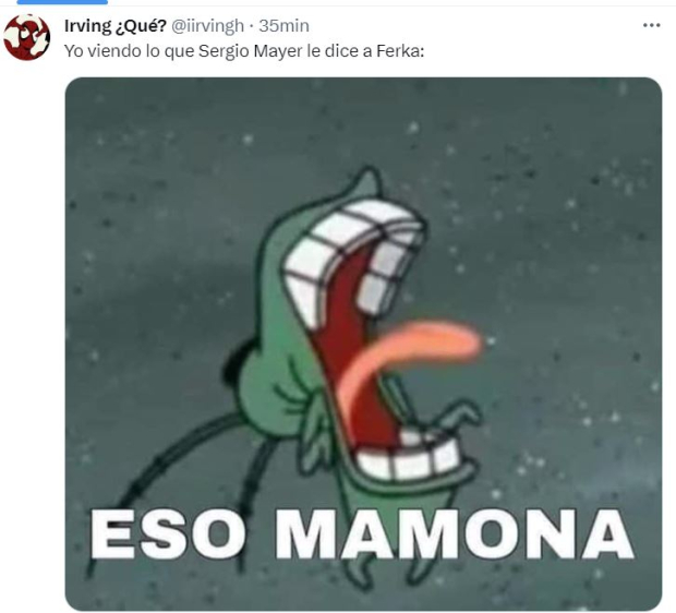 Sergio Mayer destruyó a Ferka y usuarios reaccionan con memes