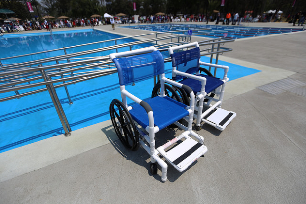 Balneario de Aragón es incluyente, pues cuenta con accesos para personas en silla de ruedas.