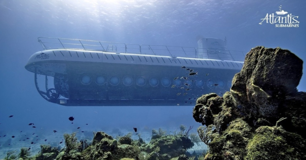 Atlantis Cozumel es el tour que se promociona para conocer las profundidades del mar Caribe.