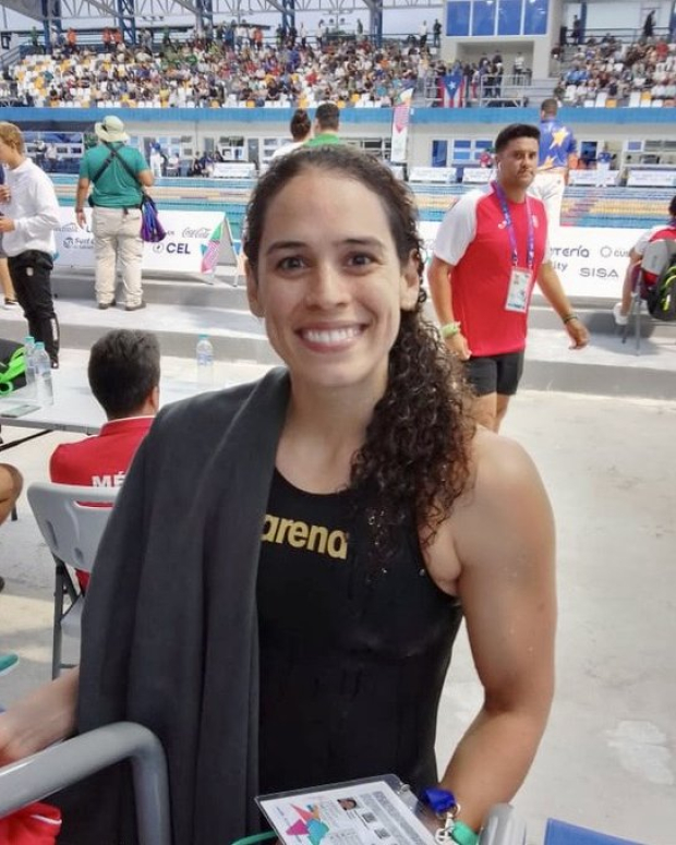 Byanca Rodríguez se lleva el oro en 200m pecho en natación en los Juegos Centroamericanos y del Caribe 2023