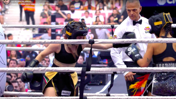 La creadora de contenido mexicana Rivers perdió ante la española Marina Rivers en su pelea de box de la La Velada del Año 3