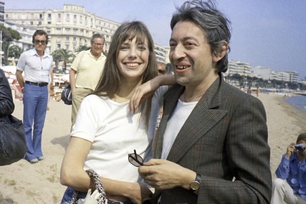 Jane Birkin  y Serge Gainsbourg