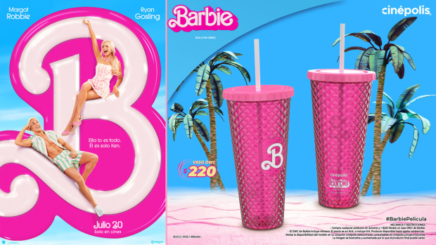 El vaso de Barbie.