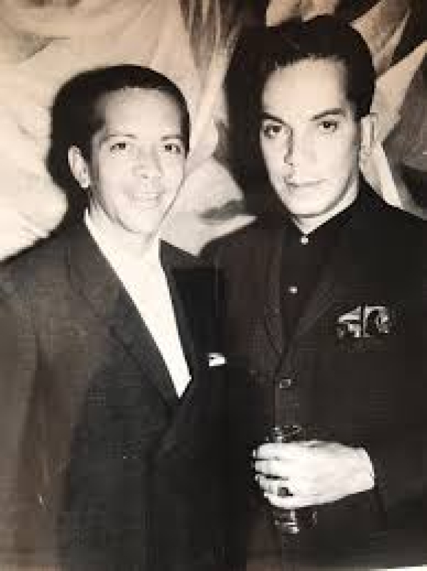 Sergio Corona y Cantinflas