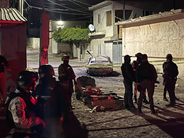 En Celaya, el pasado 28 de junio estalló un auto bomba; 5 elementos de la GN resultaron heridos.