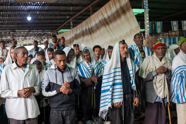 En la comunidad de Gondar, doce mil personas esperan emigrar a Israel.