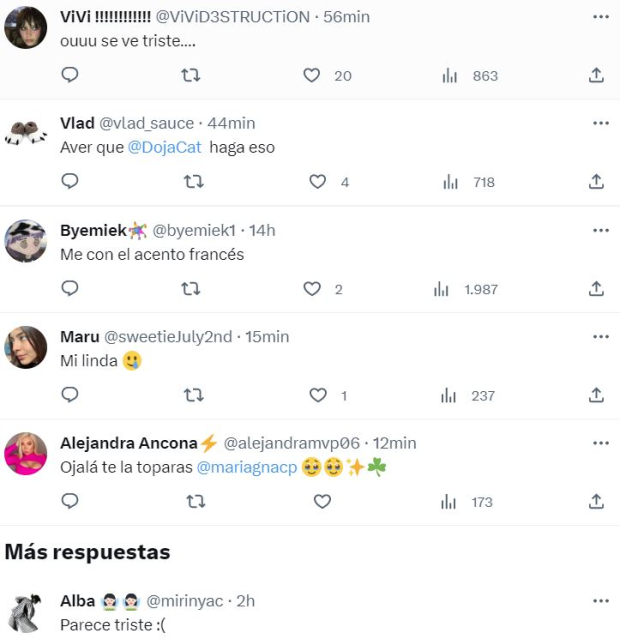 Fans creen que Rosalía se ve triste en video en Francia