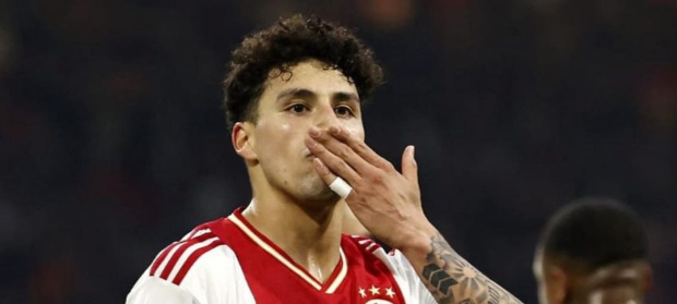 Jorge Sánchez en su paso por el Ajax en Países Bajos