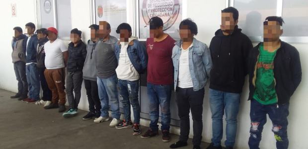 Fiscalía de Chiapas detuvo a 12 por hechos violentos en San Cristobal de las Casas.