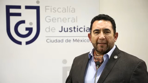 Ulises Lara, vocero de la Fiscalía General de Justicia de la Ciudad de México.