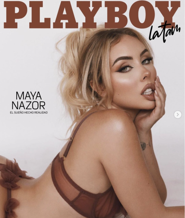Maya Nazor en Playboy