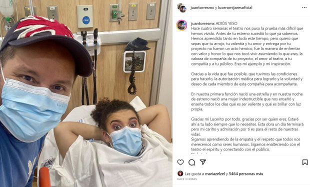 Lucerito Mijares aparece en el hospital por esta razón