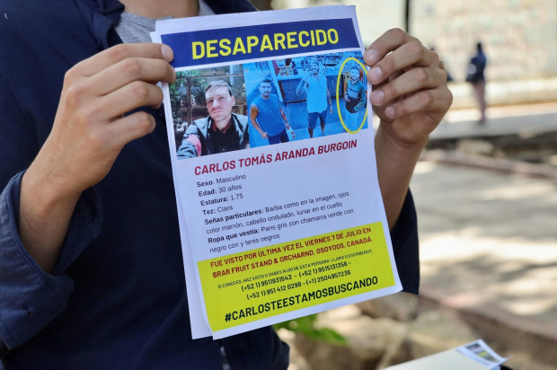 Carlos Aranda desapareció en Canadá el 7 de julio de 2023.