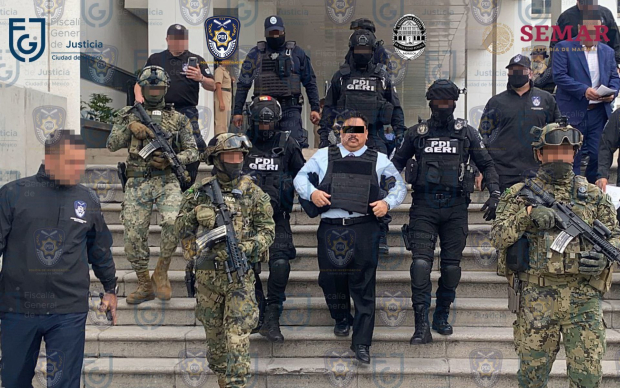 En su primera detención, el fiscal de Morelos fue aprehendido en un operativo de la Fiscalía de la CDMX, el 4 de agosto.