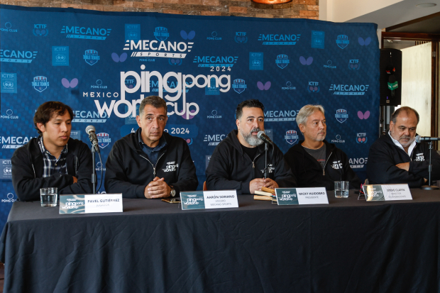Copa del Mundo de Ping Pong 2024 llega al Frontón México