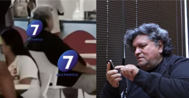 La imagen de la derecha es la actual y la imagen de la izquierda es un video musical de Sergio Andrade