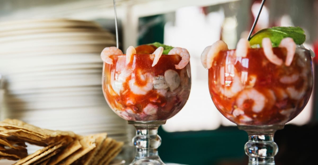 ¿A poco no se te antoja un coctelito de mariscos?