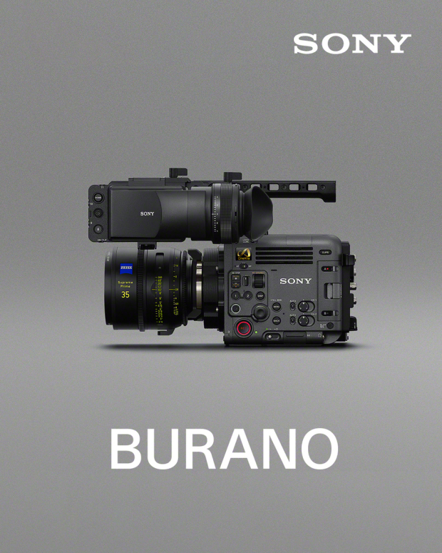 La cámara Burano combina destacadas imágenes de cine y portabilidad excepcional para camarógrafos individuales y pequeños equipos.