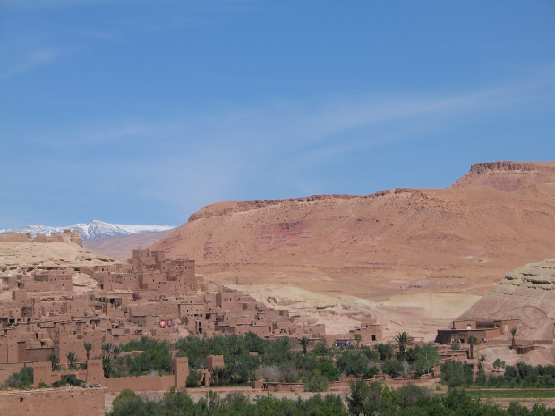 La serena belleza de Uarzazate, uno de los pueblos  hoy destruidos por el sismo en la cordillera del Atlas.